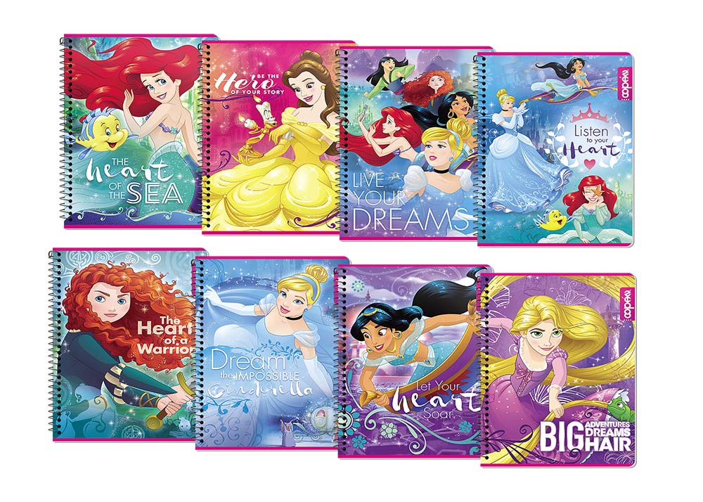 CUAD UNIV D/O 100H RAYA CUTE PRINCESAS